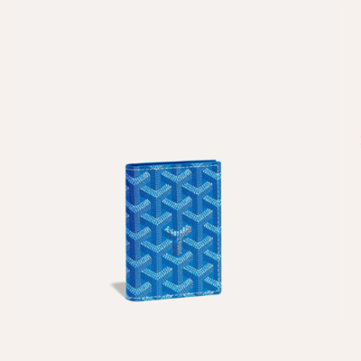 고야드 남/녀 블루 생 마크 카드 홀더 - Goyard Unisex Saint Marc Card Holder - gow143x