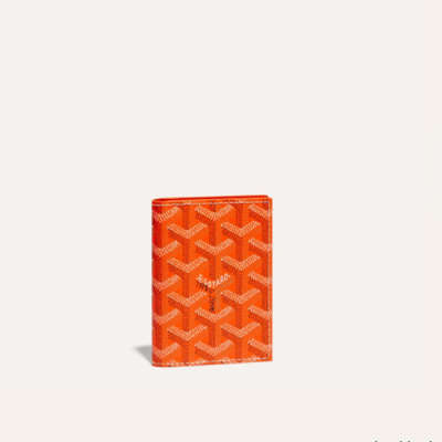 고야드 남/녀 오렌지 생 마크 카드 홀더 - Goyard Unisex Saint Marc Card Holder - gow145x