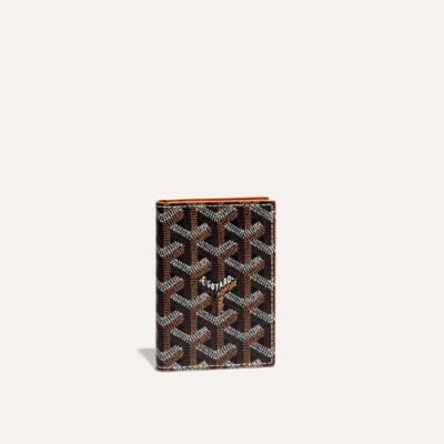 고야드 남/녀 블랙 탄 생 마크 카드 홀더 - Goyard Unisex Saint Marc Card Holder - gow151x