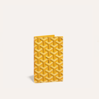 고야드 남/녀 옐로우 그르넬 여권 케이스 - Goyard Unisex Grenelle Passport Cover - gow154x