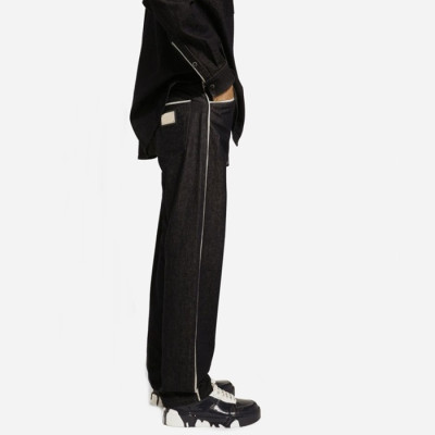 돌체앤가바나 남성 블랙 팬츠 - Dolce&Gabbana Mens Black Pants - doc10x