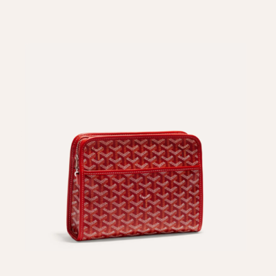 고야드 남/녀 레드 쥬방스 백 GM - Goyard Unisex Jouvence GM Toilet Bag - gob1348x