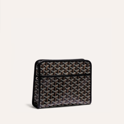 고야드 남/녀 블랙 쥬방스 백 GM - Goyard Unisex Jouvence GM Toilet Bag - gob1352x