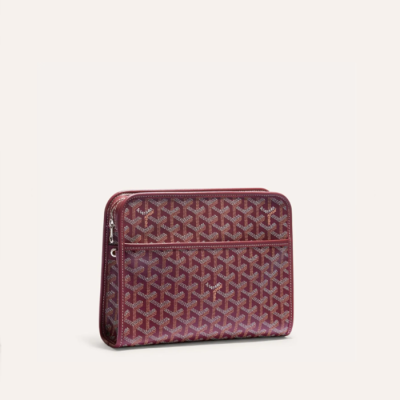 고야드 남/녀 버건디 쥬방스 백 GM - Goyard Unisex Jouvence GM Toilet Bag - gob1353x