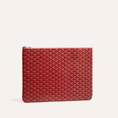 고야드 남/녀 레드 세나 클러치 MM/MGM/GM - Goyard Unisex Senat Clutch MM/MGM/GM - gob1359x