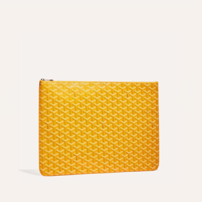 고야드 남/녀 옐로우 세나 클러치 MM/MGM/GM - Goyard Unisex Senat Clutch MM/MGM/GM - gob1360x