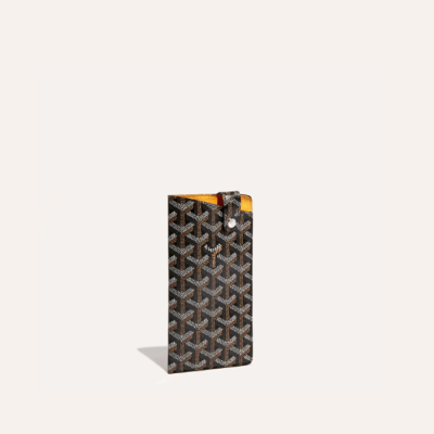 고야드 남/녀 블랙 몽마르트 안경 케이스 - Goyard Unisex Montmartre Glasses Case - gob1379x