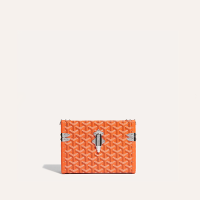 고야드 남/녀 오렌지 카세트 트렁크 백 - Goyard Unisex Cassette Trunk Bag - gob1384x