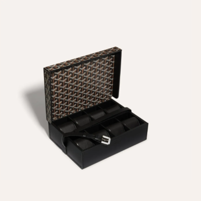 고야드 남/녀 블랙 시계 케이스 - Goyard Unisex Watch Case - gob1391x