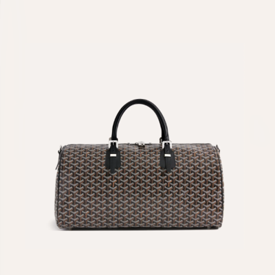 고야드 남/녀 블랙 보스턴 백 45/50 - Goyard Unisex Boston Bag 45/50 - go1397x