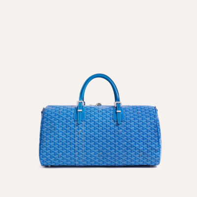 고야드 남/녀 블루 보스턴 백 45/50 - Goyard Unisex Boston Bag 45/50 - go1402x