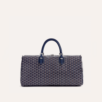 고야드 남/녀 네이비 보스턴 백 45/50 - Goyard Unisex Boston Bag 45/50 - go1403x