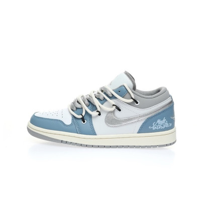 나이키 x Air Jordan 남/녀 블루 스니커즈 - Nike Unisex Blue Sneakers - nis164x