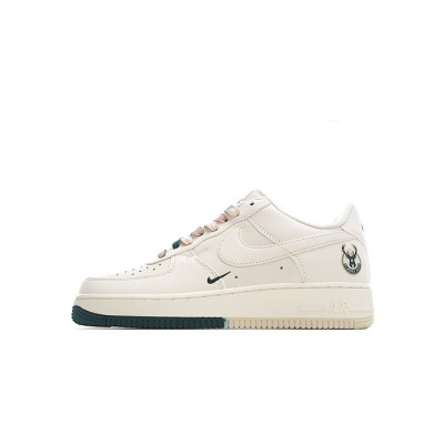 나이키 남/녀 화이트 스니커즈 - Nike Air Force 1 Unisex Sneakers - nis249x