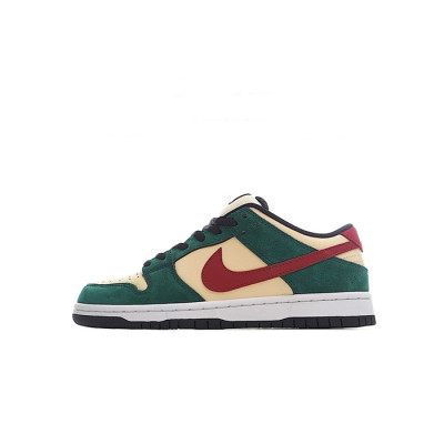 나이키 남/녀 그린 스니커즈 - Nike SB Dunk Low Unisex Sneakers - nis253x