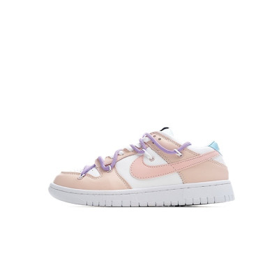 나이키 남/녀 핑크 스니커즈 - Nike SB Dunk Low Unisex Sneakers - nis291x