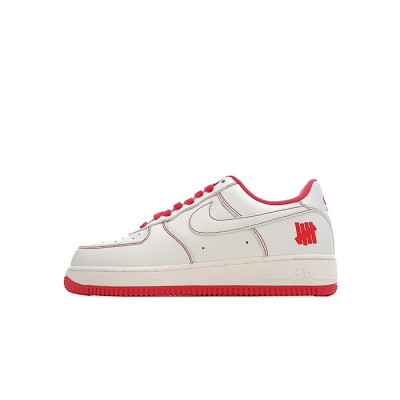 나이키 남/녀 화이트 스니커즈 - Nike Air Force 1 Low Unisex Sneakers - nis308x