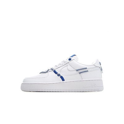 나이키 남/녀 화이트 스니커즈 - Nike Air Force 1 Unisex Sneakers - nis312x