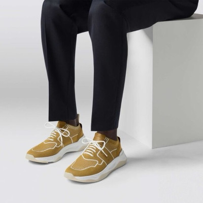 벨루티 남성 카멜 스니커즈 - Berluti Mens Shadow Sneakers - ber323x