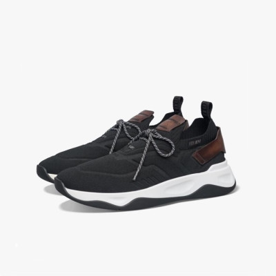 벨루티 남성 블랙 스니커즈 - Berluti Mens Shadow Sneakers - ber324x