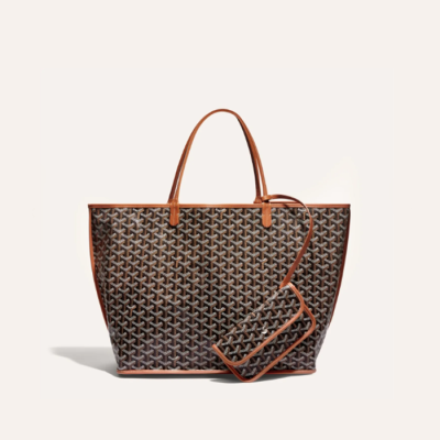 고야드 남/녀 블랙 탄 앙주 백 GM - Goyard Unisex Anjou Bag GM - gob1420x