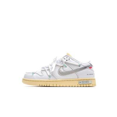 나이키 x 오프화이트 남/녀 화이트 스니커즈 - Nike Dunk x Off-white Unisex Sneakers - nis405x