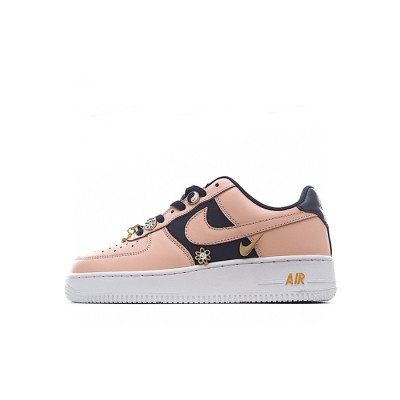 나이키 남/녀 핑크 스니커즈 - Nike Air Force 1 Unisex Sneakers - nis433x