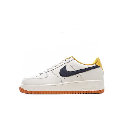 나이키 남/녀 화이트 스니커즈 - Nike Air Force 1 Unisex Sneakers - nis434x