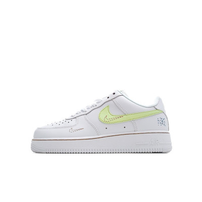 나이키 남/녀 화이트 스니커즈 - Nike Air Force 1 Unisex Sneakers - nis471x