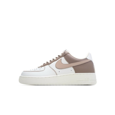 나이키 남/녀 브라운 스니커즈 - Nike Air Force 1 Unisex Sneakers - nis484x