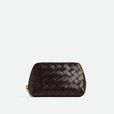 보테가 베네타 여성 초코브라운 파우치 - Bottega Veneta Womens Brown Pouch - bvb455x