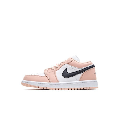 나이키 남/녀 핑크 스니커즈 - Nike Air Jordan 1 Low Unisex Sneakers - nis524x