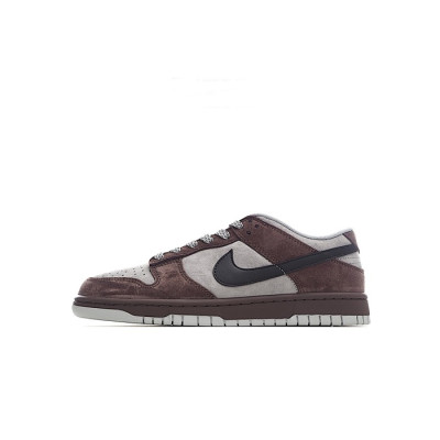 나이키 남/녀 브라운 스니커즈 - Nike SB Dunk Low Unisex Sneakers - nis535x