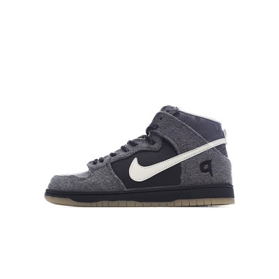 나이키 남성 그레이 하이탑 스니커즈 - Nike SB Dunk High Mens Sneakers - nis539x