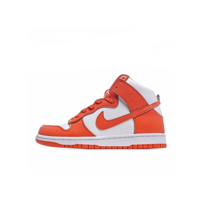 나이키 남/녀 오렌지 하이탑 스니커즈 - Nike Dunk High Unisex Sneakers - nis564x