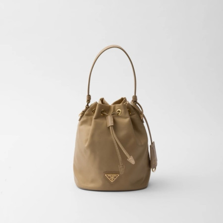 프라다 여성 베이지 리에디션1978 버킷백 - Prada Womens Beige Bucket Bag - prb1527x