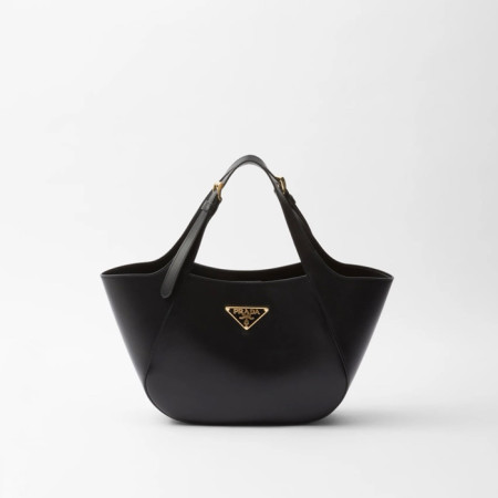 프라다 여성 블랙 토트백 - Prada Womens Black Tote Bag - prb1551x