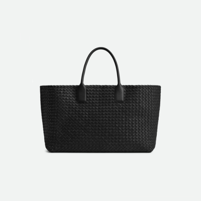 보테가 베네타 여성 블랙 까바 - Bottega Veneta Womens Black Cabat - bvb259x