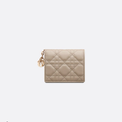 디올 여성 베이지 지갑 - Dior Womens Beige Wallet - diw176x