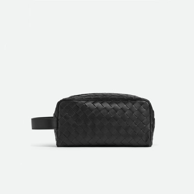 보테가베네타 남성 블랙 파우치 - Bottega Veneta Mens Black Pouch - bvb1599x