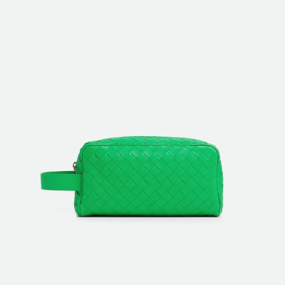 보테가 베네타 남성 그린 파우치 - Bottega Veneta Mens Green Pouch - bvb1601x