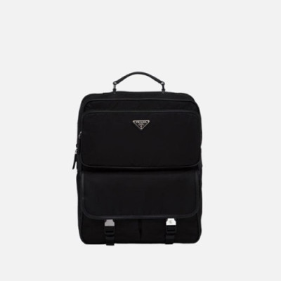 매장판 프라다 남성 블랙 백팩 - Prada Mens Black Back Pack - prb1620x