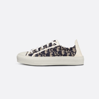 디올 여성 네이비 스니커즈 - Dior Womens Navy Sneakers - dis571x