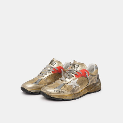 골든구스 여성 골드 스니커즈 - Golden Goose Womens Gold Sneakers - go08x