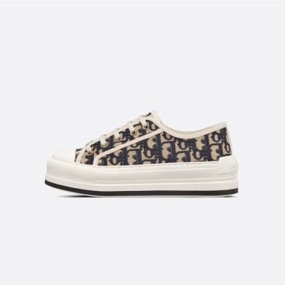 디올 여성 네이비 폼 - Dior Womens Navy Sneakers - dis603x