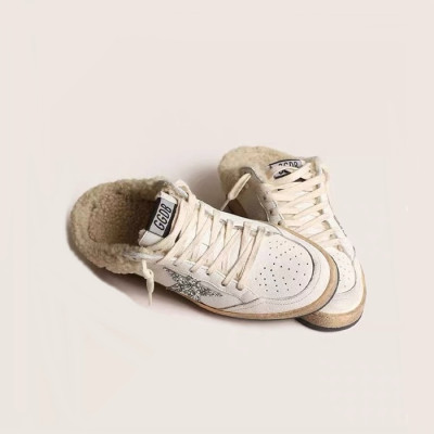 골든구스 여성 화이트 스타 스니커즈 - Golden Goose Womens Ballstar Sneakers - gos612x