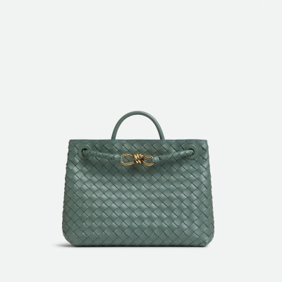 보테가 베네타 여성 블루 안디아모 - Bottega Veneta Womens Andiamo - bvb1651x