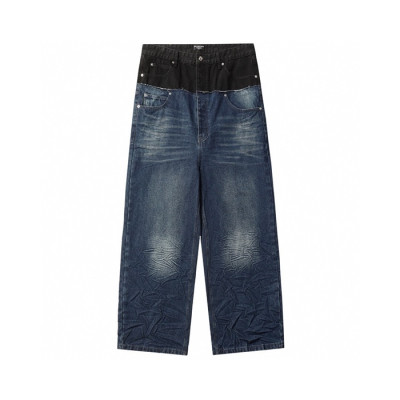 발렌시아가 남성 블루 청바지 - Balenciaga Mens Blue Jeans - bac626x