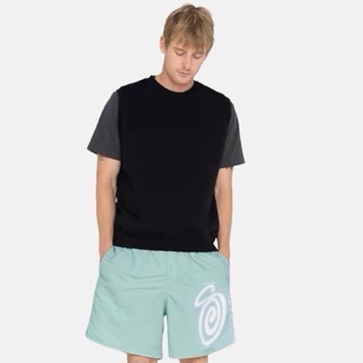 스터시 남성 민트 반바지 - Stussy Mens Mint Half-Pants - stc740x