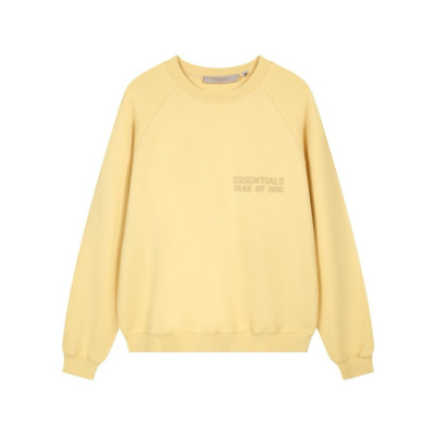 피어오브갓 남성 옐로우 맨투맨 - Fear of god Mens Yellow Tshirts - fec743x